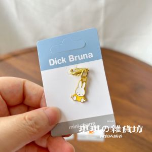 Cute Mini Cartoon Bear Rabbit Metal Keychain Bag Zipper Decorative Pendant Fashionable Bag Accessories without Brand