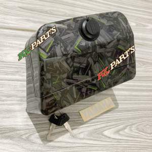 TOOL BOX TOOLBOX RX KING RX K RXKING CARBON / BAGASI CARBON - KARBON + FULL SET KUNCI + STICKER LOGO YAMAHA SCOTLIGHT