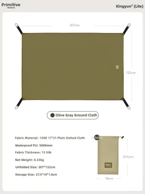 The Primitive | Portable Foldable Camping Tent for Rainproof Overnight