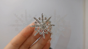 �Bros Bintang Segi Delapan Wanita Pin Anti-bukaan BROS JILBAB Berlian Paduan COD Sty