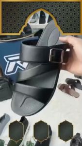 RIWEI Sandal Lelaki Kasual Ringan EVA Anti-Slip & Selesa Men Fashion 40-45 7185-W1