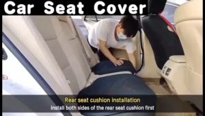 Kia Full Set Car Seat Covers Leather Front and Rear Seat Covers 5 Pieces For Rio Vista PicantoSoluto Sportage Stonic and Other Models