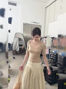 OIOI ESSE | Quần Dài Đai Cao 100% Cotton