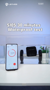 LENYES S105 Portable Bluetooth Speakers IPX7 Waterproof Hi-Fi Bass Chip 360° Stereo Sound