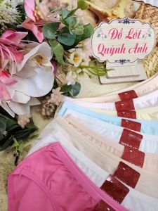 Combo 10 Quần Lót Nữ Cotton Thái Size 40 - 52 Kg [228] Thiết Kế Họa Tiết Dễ Thương Xinh Xắn