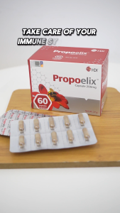 HDI™ Propoelix™ - Proven Effective for Dengue Recovery | Boost Immunity & Speed Healing 60 Capsules