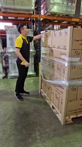 CLEAR STRETCH FILM【CFL】420MM (WIDTH) x 5.5MIC (THICKNESS) x 2.1KG (+- 800 METERS LENGTH) PLASTIC WRAPPING / PALLET WRAPPING FILM 缠绕膜 / 拉伸膜