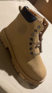 【In Stock】2024 New British Breathable High-Top Platform Doc Martens Vintage Work Boots for Men