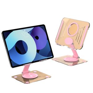 Portable Hollow-carved Transparent Acrylic Stand for Mobile Phones and Tablets YN262