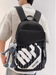 OUDENGPAI | High Capacity Backpack For Boys High School Students Can Put Computer In It Double Shoulder Bag Sweet College Style Waterproof