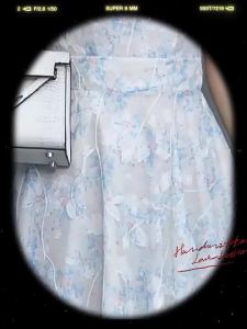 Elegant Long Skirt Short Sleeve Embroidered Floral Shantung Dress Summer New Style Big Hem A-Line Gown Ladylike Commute Wear