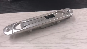 Pintu Ibu-Anak Grendel Kait Pintu Pintu Ganda Grendel Slot Bawah Baja Tahan Karat