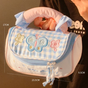 Túi Đựng Đồ Dùng Học Tập Dung Tích Lớn Dễ Thương Túi Đựng Mỹ Phẩm Túi Xách Túi Đựng Bút Chì Túi Nylon Họa Tiết Hoạt Hình