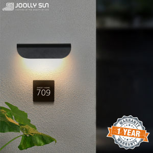 Joollysun Wall Light Outdoor Lighting Waterproof IP65 For House Gate Number Wall Mounted LED Lighting