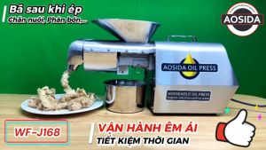 Máy ép dầu thực vật Nóng và Lạnh thương hiệu Anh Quốc AOSIDA WF-J168 - Công suất 1800W - Bảo Hành Chính Hãng 12 Tháng