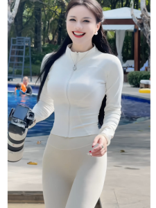 Body Beauty Five-Quarter Pants Fitness Outdoor Wear Liquid Lycra Star Cloud Bare Sensation Non-Clogging Mid-High Waist Yoga Shorts