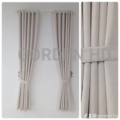 Gorden blackout import smokring polos embos gorden jendela hordeng murah gorden terlaris tirai