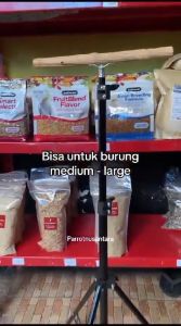 Tripod Tangkringan Kayu Liana: Aksesoris Burung Berkualitas