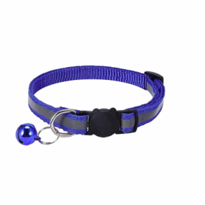 Reflective Breakaway Cat Collar Neck Ring Necklace Newborn Puppy Dog Collar Colorful Bell Collar for Cats Pet Kitten Products