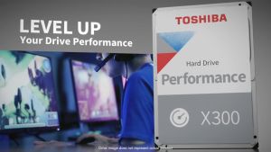 Toshiba X300 PC Performance Internal Hard Drive - 4TB/6TB/8TB/10TB/12TB/14TB/16TB/18TB/20TB