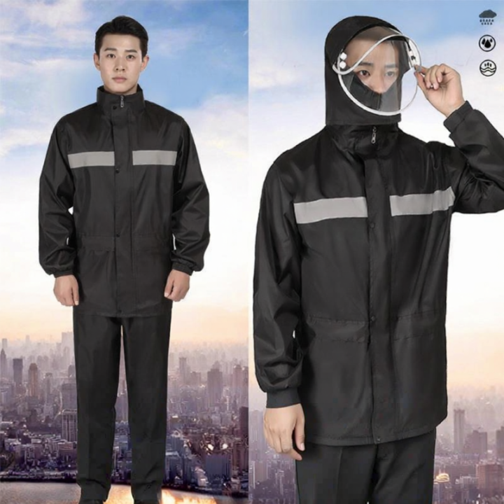 NPC | Bộ Áo Mưa Phản Quang Chống Thấm Dành Cho Người Lớn Đôi Lớp ...