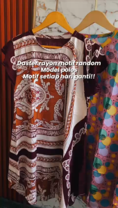 TERLARIS!!DASTER RAYON ECER DASTER MOTIF RANDOM DASTER RAYON PREMIUM