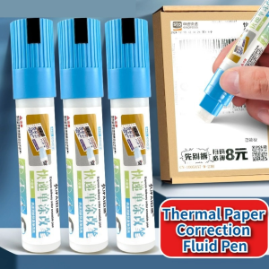 Thermal Paper Correction Liquid Pen Parcel Express Tool for Thermal Label Shopping Bill Data Information Eraser Privacy Protector