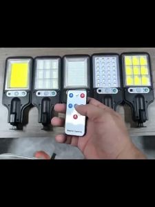 New solar outdoor lamp street lamp garden lamp household led super bright high power waterproof lamp with pole lighting