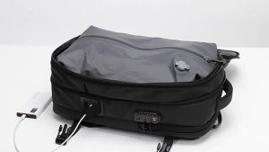 60L Waterproof Vacuum Travel Backpack Expandable Compression Carry On Luggage Bag Fits 17" Laptop with TSA Lock KM5270