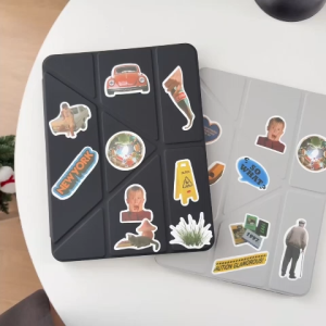 🔥ส่งจากไทย🔥ย้อนยุค สติ๊กเกอร์ พับรูปตัว Y เคส for iPad gen11 2025 11 air7 gen10 9 เคสไอแพด pro 2024 11 case มีช่องปากกา