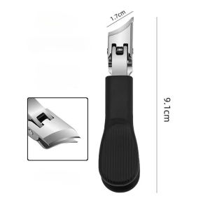 Anti-Splash Slanted Nail Clipper For Thick Hard Toenails Dedicated Nail Clippers Portable Fingernail Trimmer Set Manicure Tool