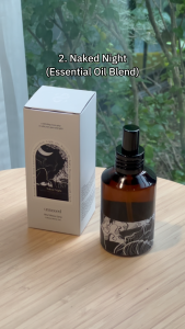 unneeed mind moment spray สเปร์ยปรับอากาศจากนํ้ามันหอมระเหย 100 ml กลิ่น Naked Night