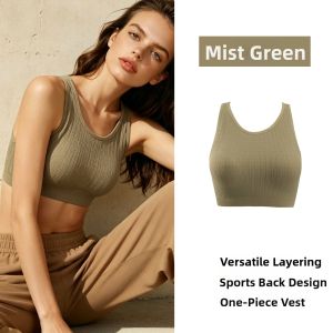GAINREEL | Black Cross-Back Bralette with Pads for Women