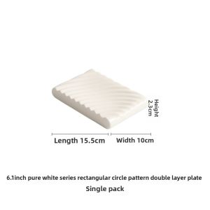 YOGEHOME | White Ceramic Multi-purpose Dish