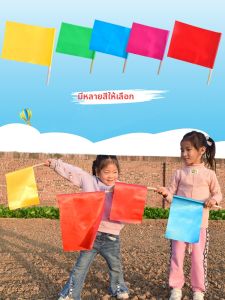 Children Dancing Performance Flags