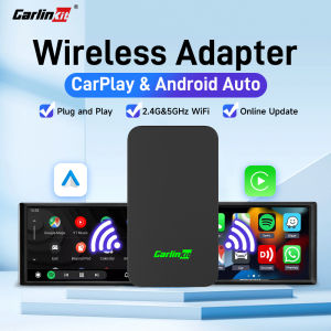 Original CarlinKit 5 2Air Wireless Adapter Android Auto Wireless CarPlay Dongle 5G WIFI Plug and Play For iphone Android Phone