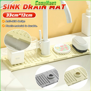 C.N. Sink Storage Plastic Durable Washbasin Faucet Splash-proof Drain Mat