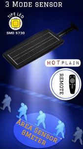 Lampu Jalan 50W Tenaga Surya Sensor Gerak MS-20LJA Ultra Lampu Termbak Lampu Sorot