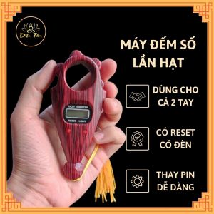 Máy đếm số niệm Phật tràng hạt - Bấm đếm số lần tụng kinh chú đồ thờ cúng Máy Đếm Tự Động Có Đèn Thiết Bị Hỗ Trợ Thiền Và Thư Giãn Máy Đếm Hạt Nhỏ Gọn Dễ Mang Theo - Lazada