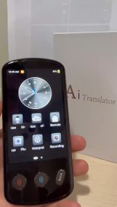 Máy phiên dịch giọng nói trực tiếp Corisu P60 màn hình cảm ứng 4.0 máy phiên dịch offline 11 ngôn ngữ BH 12 Tháng