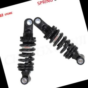125 8mm Scooter Rear Shock Absorber Black Spring Style for China Small Little Citycoco Electric