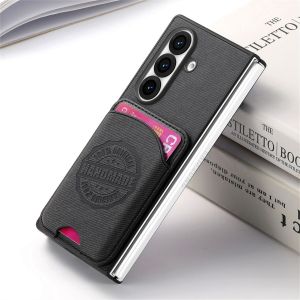 szhaiyu | 2In1 Detachable Leather Cards Solt Wallet Phone Case for Samsung Galaxy Z Fold 8 Ultra Z Fold 7 6 5 4 3 for Magsafe Back Cover