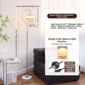 SHIGUANGSUIDAO | Elegant Minimalist Vintage Designer Floor Lamp