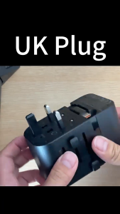 Lemorele International Universal Travel Adapter 65w/100w(Gan) Fast Charging Usb+Type C Charger Plug