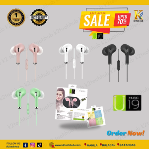 High-Quality In-Ear Wired Earphones with Built-in Mic – Crystal Clear Sound & Deep Bass