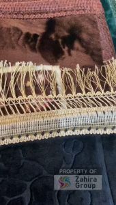 Sajadah KISWAH TEBAL PREMIUM Bahan Bludru Empuk Nyaman Untuk Sholat Ibadah Hadiah Oleh Haji Umroh