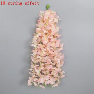 Nhân Tạo Hoa Wisteria Vòng Hoa 60Cm Lụa Cây Nho 5/10/20 Chiếc Cho Tiệc Cưới Nhà Vườn Trang Trí Treo Tường Cô Dâu Trang Trí
