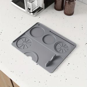 Tấm Lót Silicon Chống Thấm Cấp Thực Phẩm Chịu Nhiệt Dùng Cho Máy Pha Cà Phê Espresso Dụng Cụ Nén Cà Phê Trạm Nén Barista