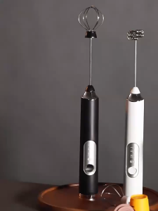 SG In stock BABZ-Frother Wand Rechargeable Electric Frother Wand Handheld Coffee Foam Maker Stainless Steel Stand