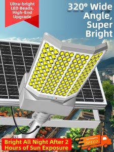 High-power Solar Outdoor Lamp for Home and Industrial Use